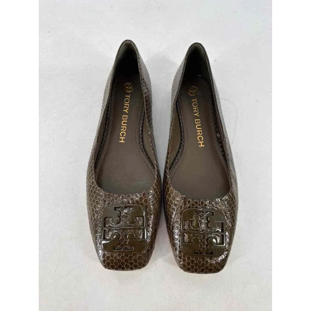 Shoe Size 9 Tory Burch Brown Flats